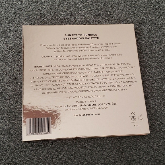 Iconic London Sunset To Sunrise Eyeshadow Palette - Picture 7 of 9